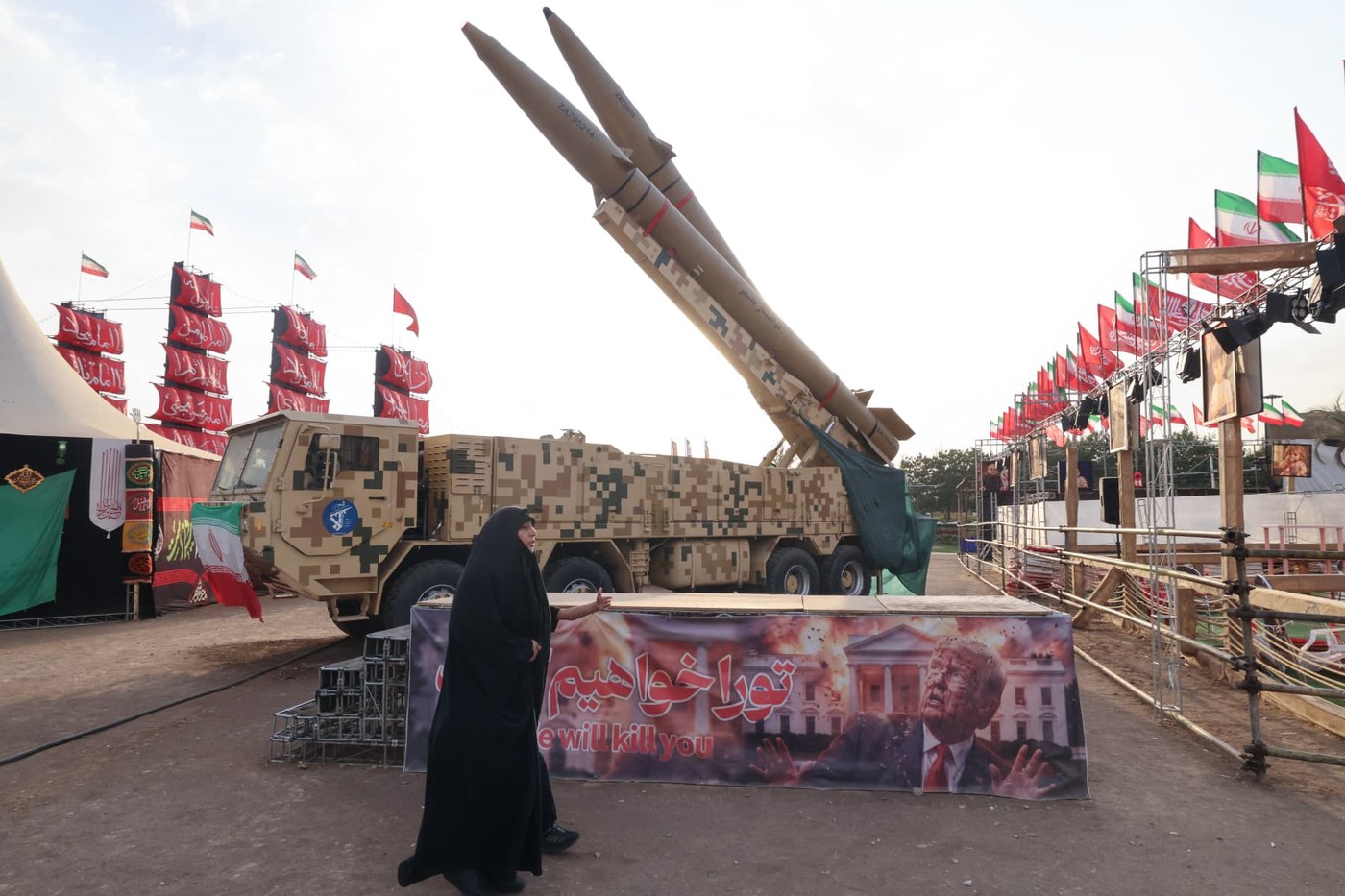 Trump says U.S. is not forcing Iran to negotiate after fresh round of strikes