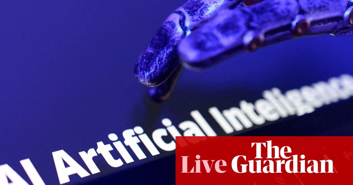 European tech stocks hit six-week low as calls for AI slowdown worry investors – business live