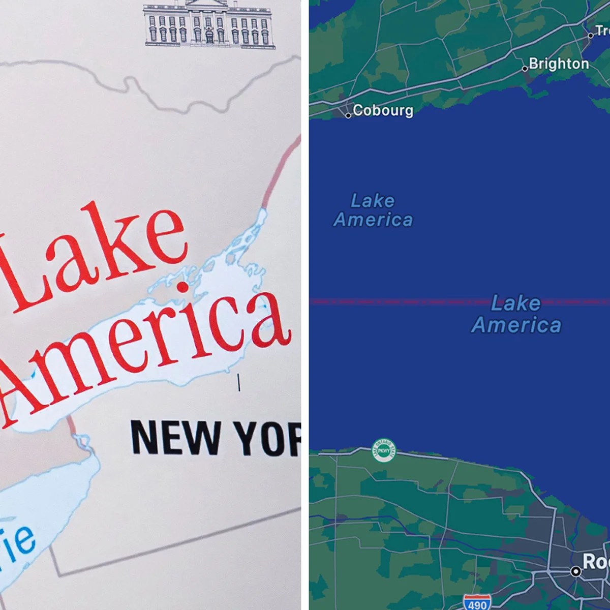 Apple Maps renames Lake Ontario as ‘Lake America’ for US users after Trump order