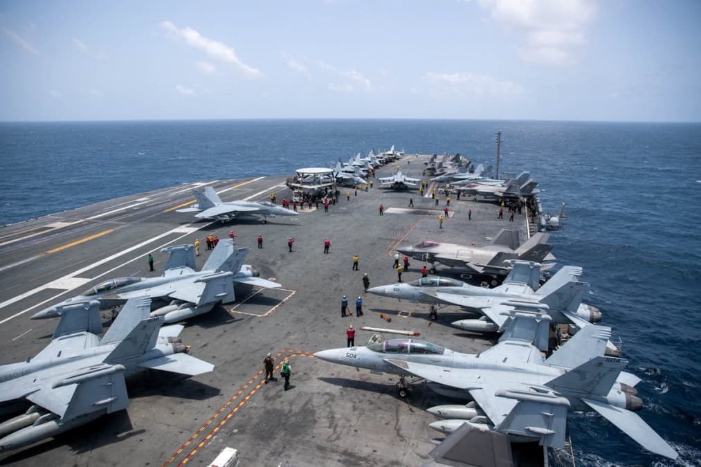 U.S. military says it aided passage of 660 million barrels of oil through Strait of Hormuz since May